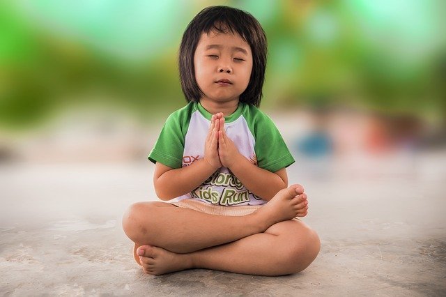 teaching kids to pray